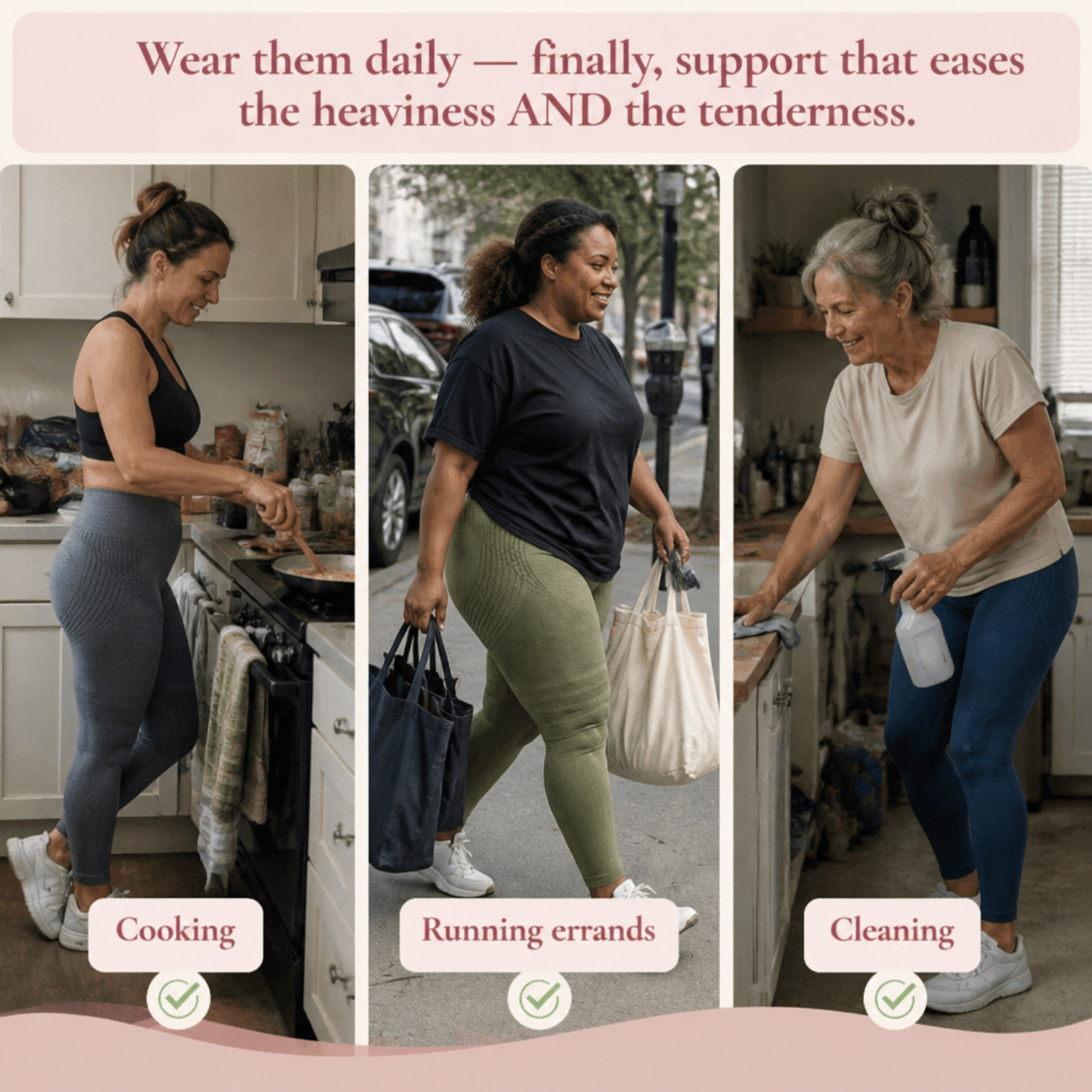 Varicose Vein 3D Compression Legging