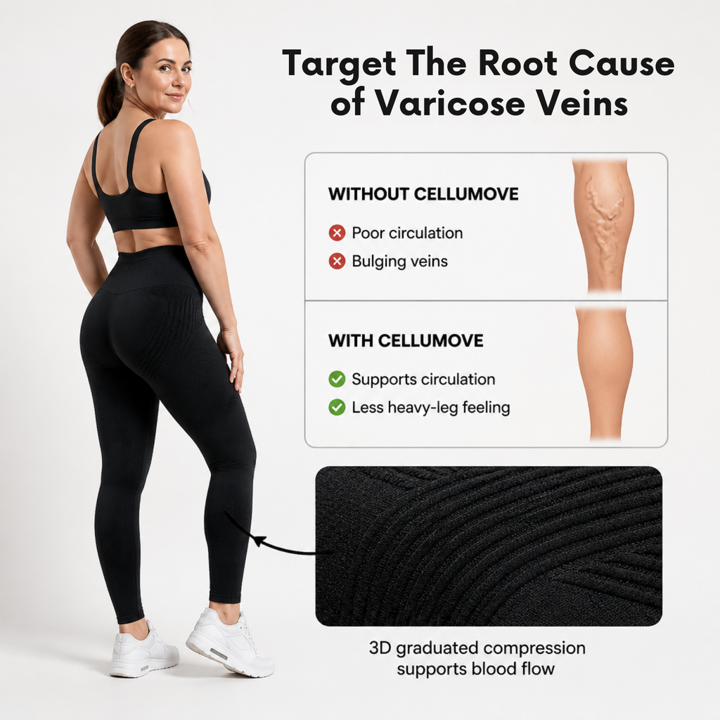 Varicose Vein 3D Compression Legging