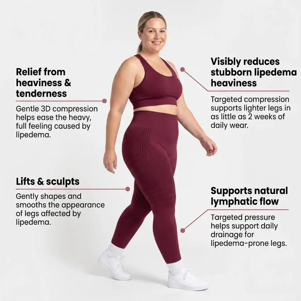 3D Legging – Say goodbye to lipoedema pain and swelling naturally