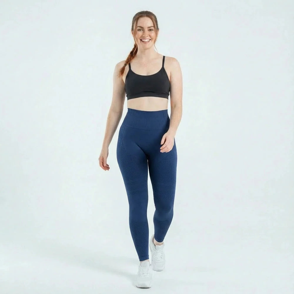 3D Leggings - Blue Navy