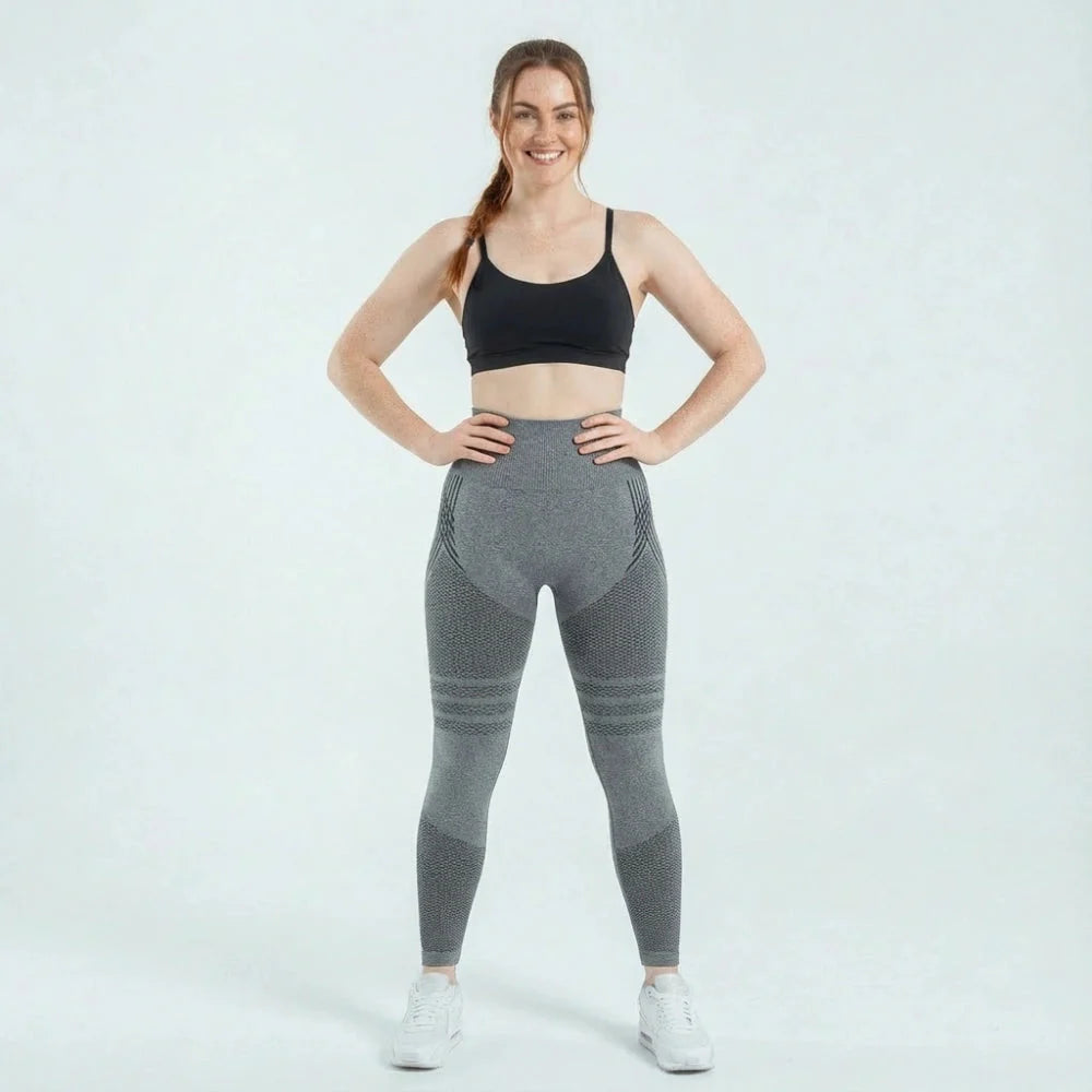 3D Leggings - Grey