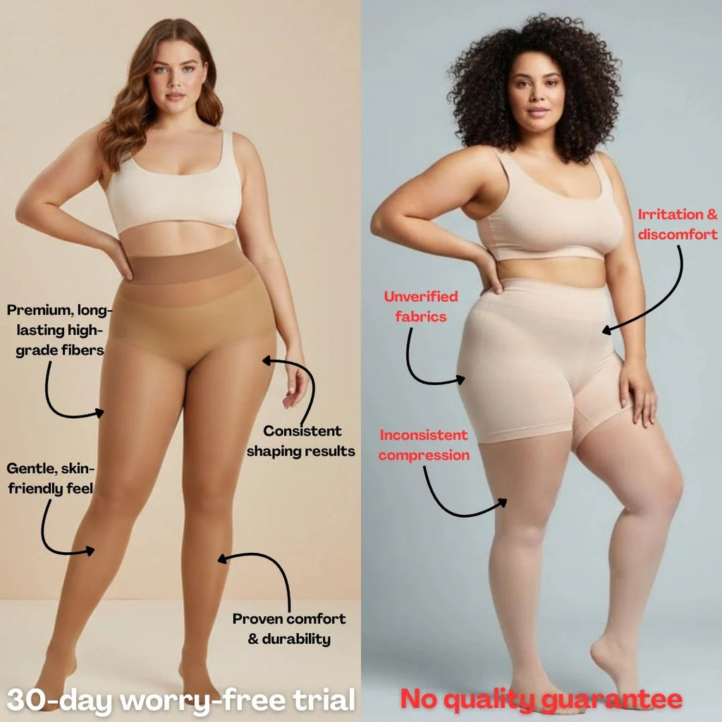 Anti-cellulite Tights -  Redefine your silhouette effortlessly (3-Pack)