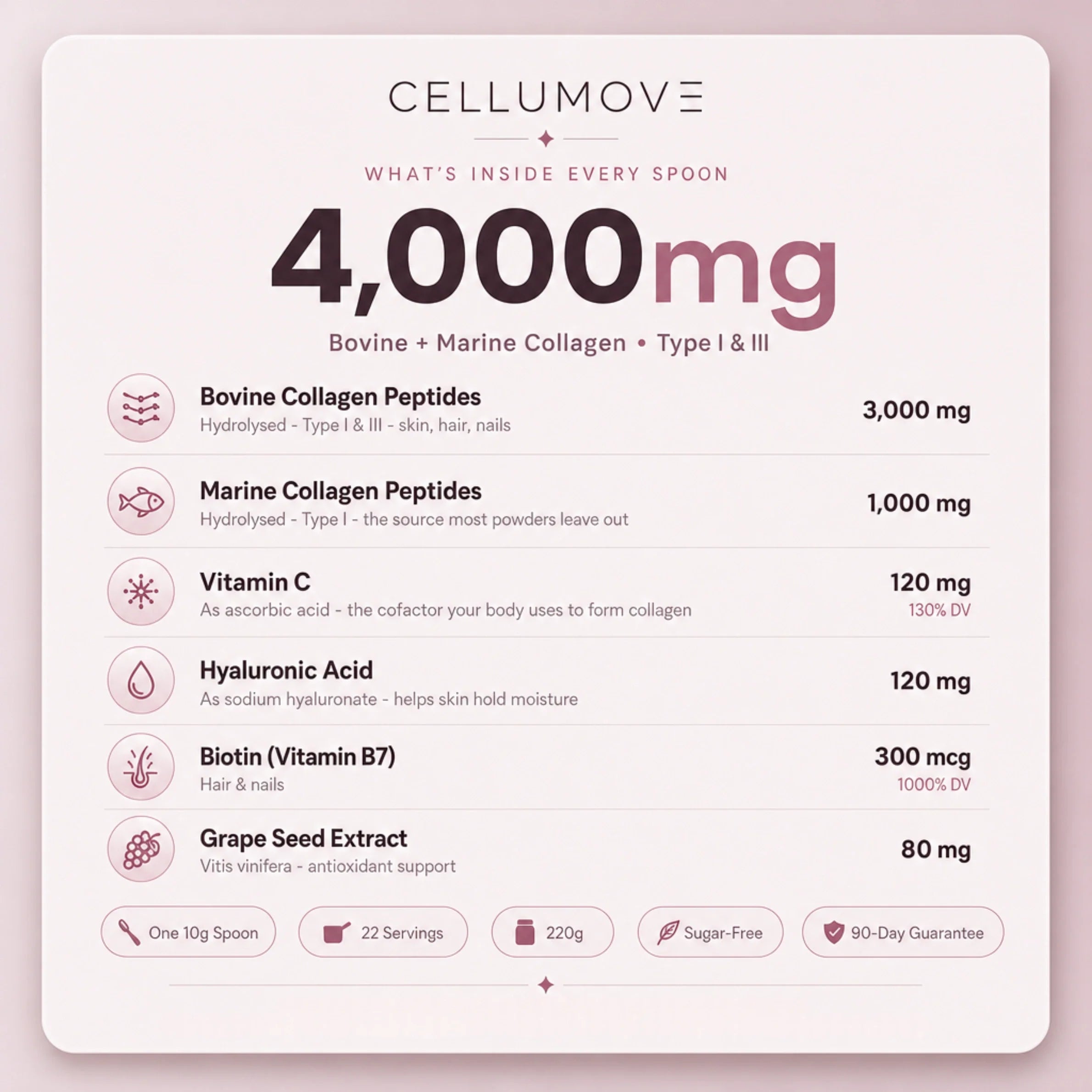 Multi Collagen Superblend — Chocolate | Firmer Skin, Fuller Hair, Stronger Nails