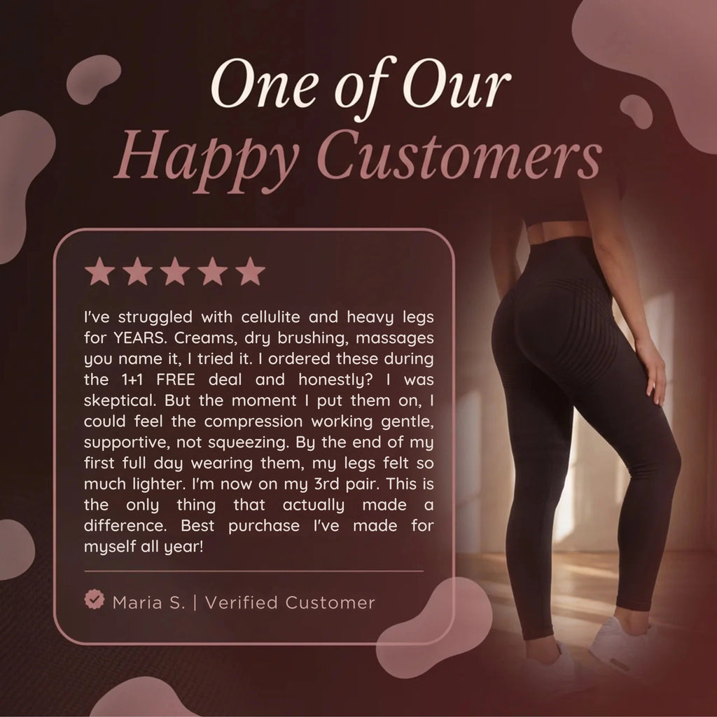 3D Compression Leggings That Sculpt, Smooth, and Support All Day