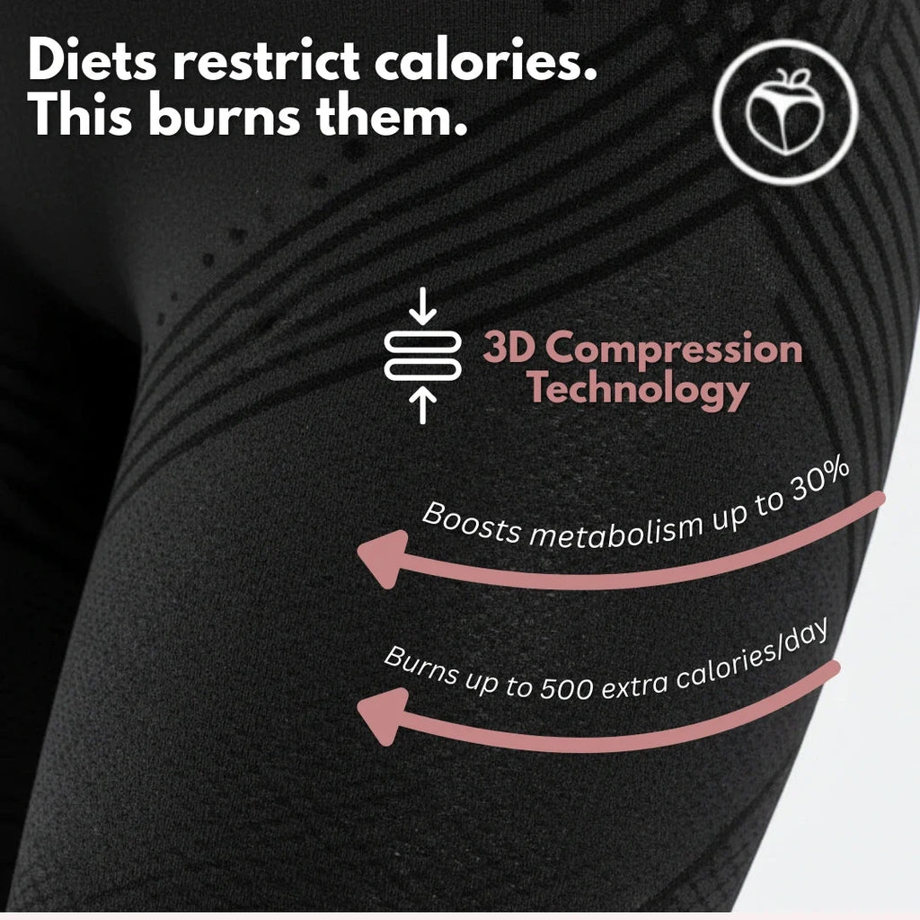 The calorie-burning legging for women who hate the gym — burn 500+ extra calories daily without exercise