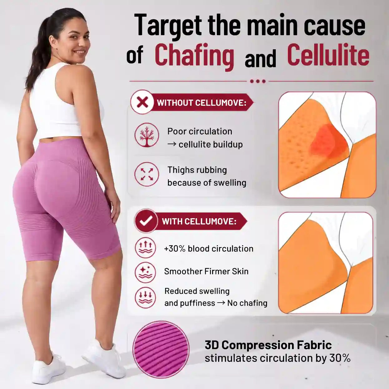 3D short - Redefine your silhouette effortlessly