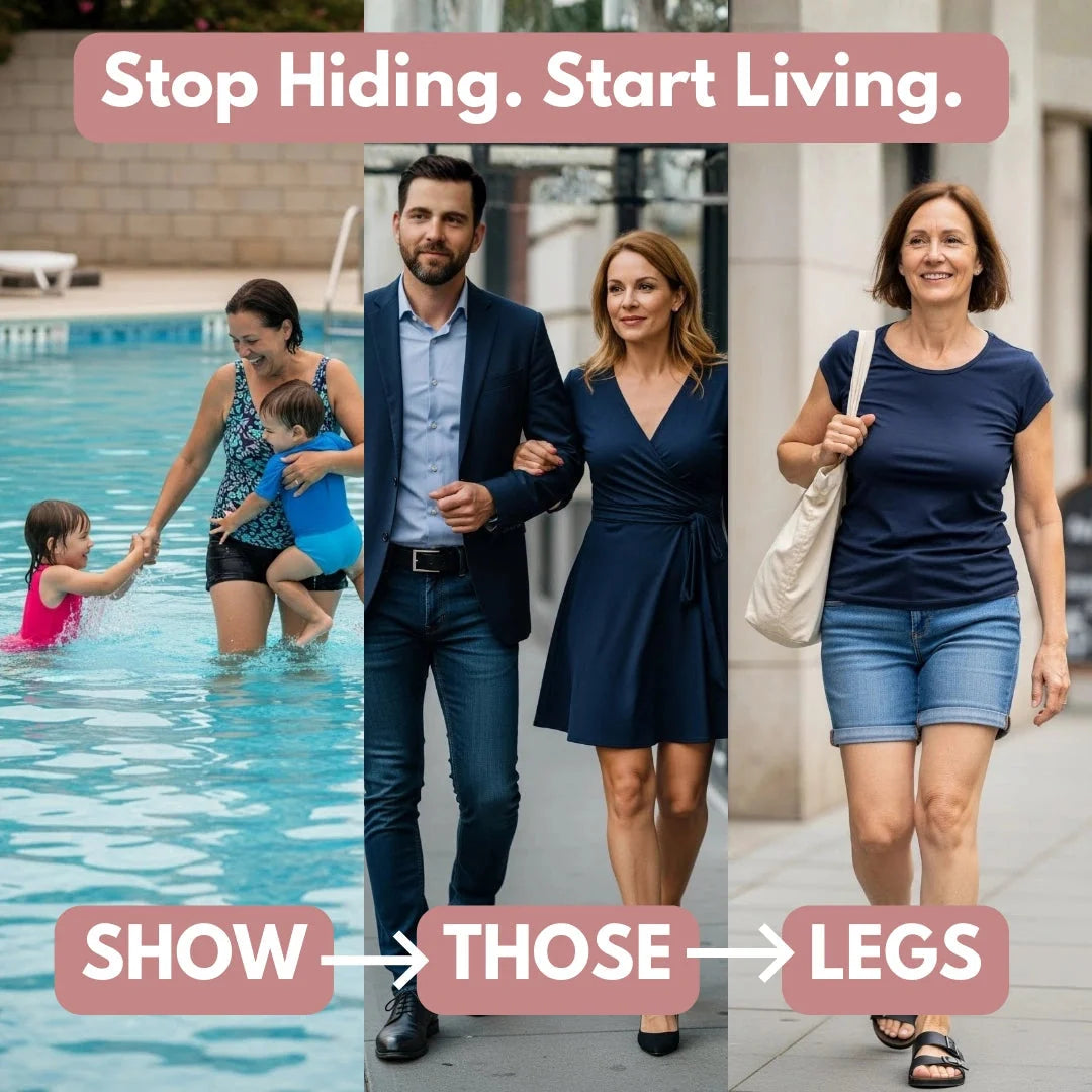 Visible Vein Relief in Just 14 Days with 3D Compression Leggings