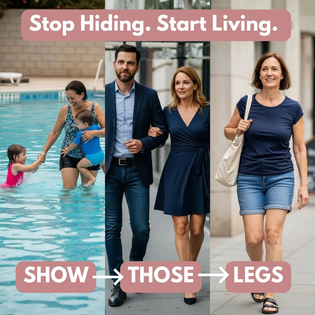 Visible Vein Relief in Just 14 Days with 3D Compression Leggings