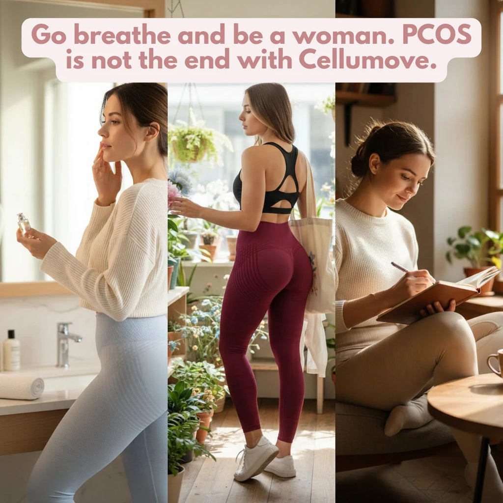 PCOS Anti-Bloat Leggings | Comfort & Sculpt Support