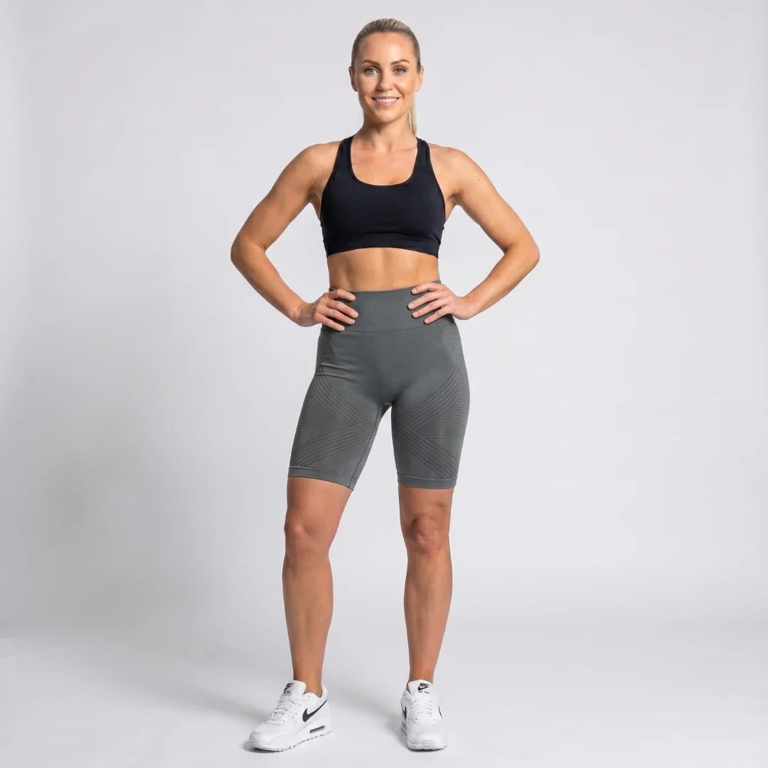 3D Short Legging – Dark Grey